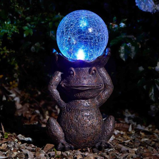 Smart Solar Gazing Frog - Alton Garden Centre 3 Smart Solar Gazing Frog - Alton Garden Centre
