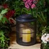 Smart Solar Urbane Lantern - Black - Alton Garden Centre -Konstsmidee Shop 4431914 1080125 2 3 560
