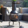 Leon Mesh Chimenea ~ Medium - Alton Garden Centre -Konstsmidee Shop 56156 Leon Medium lifestyle 12