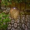 Smart Solar Zahra Hanging Lantern Bronze - Alton Garden Centre -Konstsmidee Shop 5802060 1080081 2 3 560