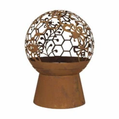 Honey Bee Globe Firepit - Alton Garden Centre -Konstsmidee Shop 58627 1 1