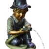Bermuda: 'Boy With Hose' Ornamental Pond Spitter - Alton Garden Centre -Konstsmidee Shop BER6308 BoyWithHose Spitter 2 scaled 1