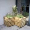 Forest - Linear Corner Planter 0.8M - Alton Garden Centre 2 Forest - Linear Corner Planter 0.8M - Alton Garden Centre -Konstsmidee Shop CORNLINPL80 1 1024x683 1