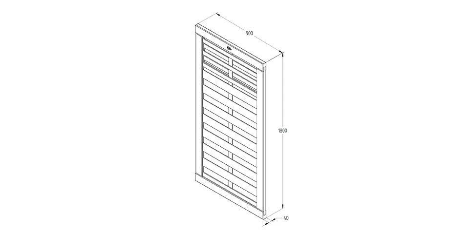 Forest - Kyoto Gate 6ft (1.80m High) - Alton Garden Centre 6 Forest - Kyoto Gate 6ft (1.80m High) - Alton Garden Centre - Image 4