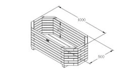 Forest - Richmond Planter - Alton Garden Centre -Konstsmidee Shop FPR 3 1