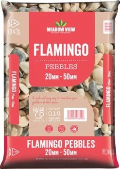 Meadow View Flamingo Pebbles - Alton Garden Centre