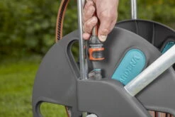 Gardena Hose Trolley Cleverroll L Easy (Empty) - Alton Garden Centre -Konstsmidee Shop GA120 0407