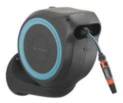 Gardena Wall-Mounted Hose Box RollUp M, 20m - Alton Garden Centre