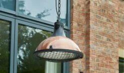 Kettler - Kalos Copper Heater - Pendant - Alton Garden Centre 9 Kettler - Kalos Copper Heater - Pendant - Alton Garden Centre -Konstsmidee Shop Kalos copper pendant heater off lifestyle 2020