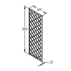 Forest - Hidcote Lattice 180 X 60cm - Alton Garden Centre 6 Forest - Hidcote Lattice 180 X 60cm - Alton Garden Centre - Image 4