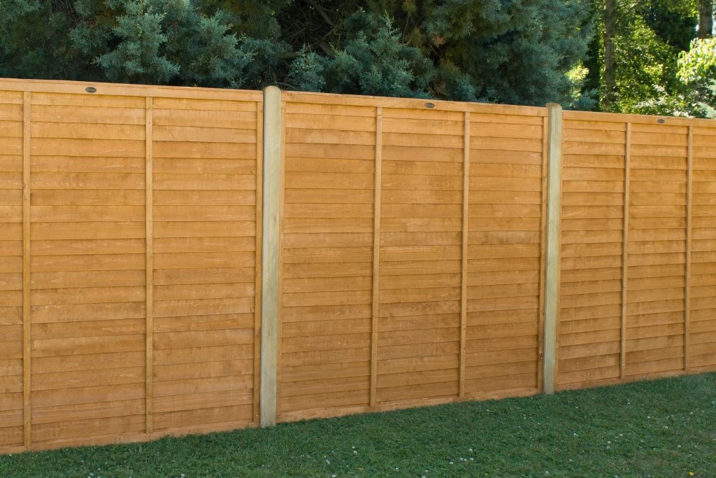 Forest - Dip Treated Straight Edge Lap Panel 6ft X 4ft (1.83m X 1.21m) - Alton Garden Centre 3 Forest - Dip Treated Straight Edge Lap Panel 6ft X 4ft (1.83m X 1.21m) - Alton Garden Centre