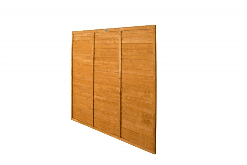 Forest - Dip Treated Straight Edge Lap Panel 6ft X 4ft (1.83m X 1.21m) - Alton Garden Centre 4 Forest - Dip Treated Straight Edge Lap Panel 6ft X 4ft (1.83m X 1.21m) - Alton Garden Centre - Image 2