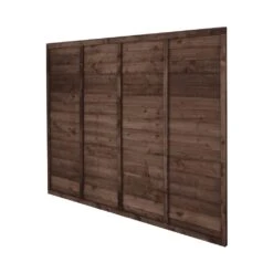 Forest - Pressure Treated Superlap Fence Panel Brown 6ft X 5'5ft (1.83m X 1.68m) - Alton Garden Centre -Konstsmidee Shop TPSUPER656BRPTR 3 1024x1024 1