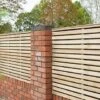 Forest - Pressure Treated Contemporary Double Slatted Fence Panel 1.8m X 0.9m - Alton Garden Centre -Konstsmidee Shop VENHHM3 1