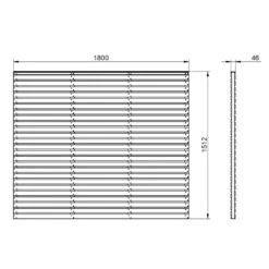 Forest - Pressure Treated Contemporary Double Slatted Fence Panel 1.8m X 1.5m - Alton Garden Centre -Konstsmidee Shop VENHHM5 4 scaled 1 1024x1024 1
