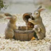 Playful Bunnies - Alton Garden Centre -Konstsmidee Shop easy playful rabbits jpg
