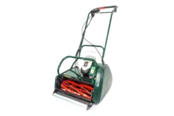 Allett Liberty 43 17" Battery Cylinder Lawnmower - Alton Garden Centre -Konstsmidee Shop lib43frontleft2 1024x1024@2x