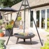 Tripod With Hanging Grill - Alton Garden Centre -Konstsmidee Shop products 55578 lifestyle 1