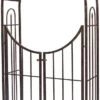 Panacea Arch Top Garden Arches With Gate - Brushed Bronze - Alton Garden Centre 2 Panacea Arch Top Garden Arches With Gate - Brushed Bronze - Alton Garden Centre -Konstsmidee Shop products arch top garden arch w gate