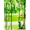 Panacea Arched Top Arch - Black - Alton Garden Centre -Konstsmidee Shop products arched top arch