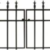 Panacea Classic Finial Fence Gate - Black - Alton Garden Centre -Konstsmidee Shop products classic finial fence gate