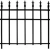 Panacea Classic Finial Selection Fence - Black - Alton Garden Centre 1 Panacea Classic Finial Selection Fence - Black - Alton Garden Centre -Konstsmidee Shop products classic finial selection fence