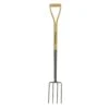 Kent & Stowe Black Carbon Steel Border Fork - Alton Garden Centre -Konstsmidee Shop products csbf