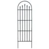Panacea French Arch Trellis With Finials - Black - Alton Garden Centre -Konstsmidee Shop products french arch trellis with finials
