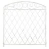 Panacea French Country Scroll Grid Link Fence - Distressed White - Alton Garden Centre 2 Panacea French Country Scroll Grid Link Fence - Distressed White - Alton Garden Centre -Konstsmidee Shop products french country scroll grid link fence