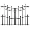 Panacea Kensington Fence Gate - Black - Alton Garden Centre 2 Panacea Kensington Fence Gate - Black - Alton Garden Centre -Konstsmidee Shop products kensington fence gate