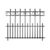 Panacea Kensington Fence Section - Black - Alton Garden Centre -Konstsmidee Shop products kensington fence section