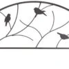 Panacea Perching Birds Garden Edge - Black - Alton Garden Centre -Konstsmidee Shop products perching birds garden edge