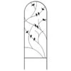 Panacea Perching Birds Trellis - Black - Alton Garden Centre 2 Panacea Perching Birds Trellis - Black - Alton Garden Centre -Konstsmidee Shop products perching birds trellis