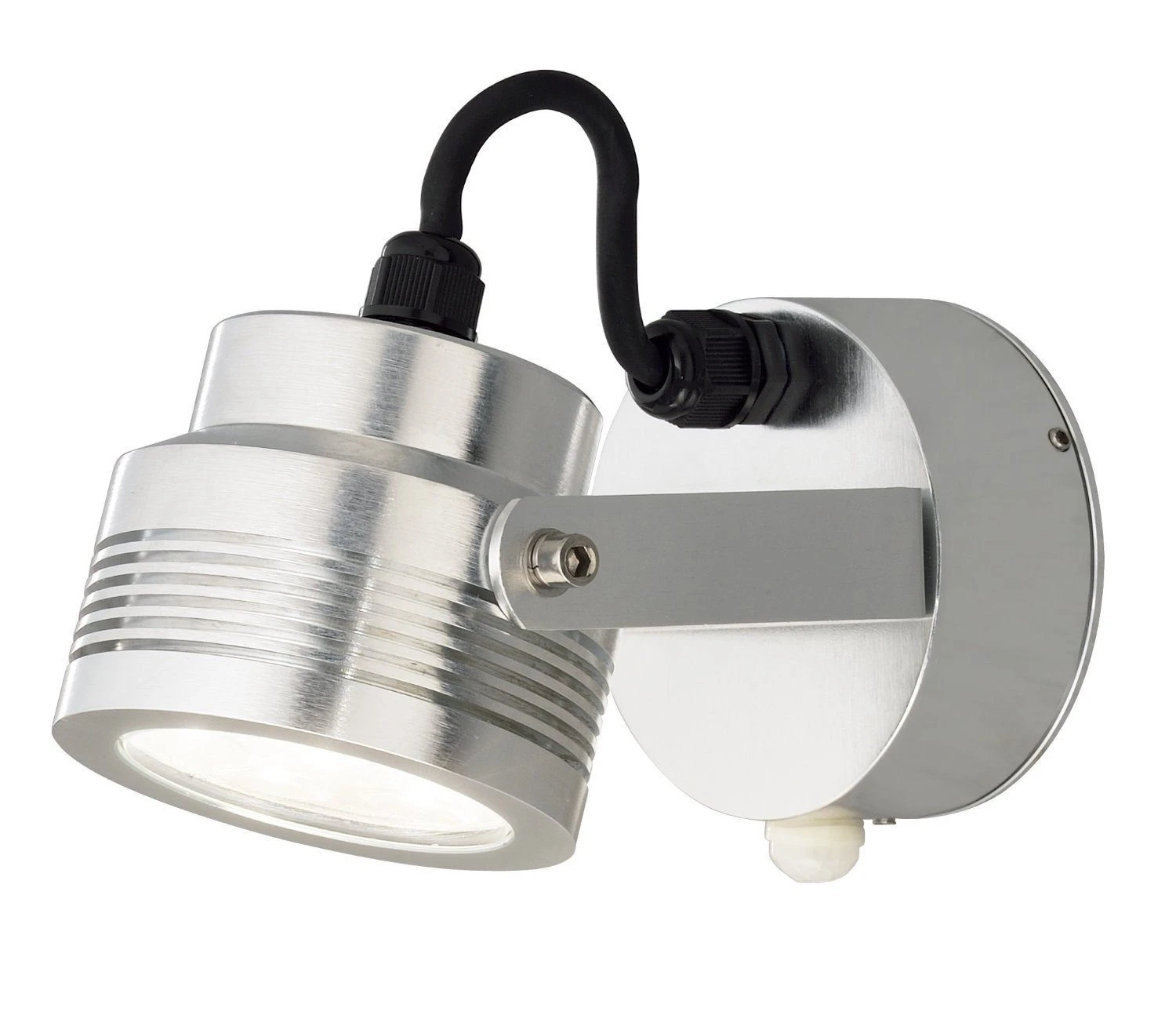 Konstsmide Monza 7942-310 High Power LED PIR/Motion Wall Light - Aluminium - Alton Garden Centre 3 Konstsmide Monza 7942-310 High Power LED PIR/Motion Wall Light - Aluminium - Alton Garden Centre
