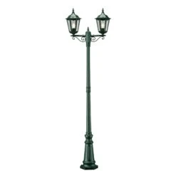 Konstsmide Firenze 7234-600 Column Light - Green - Alton Garden Centre