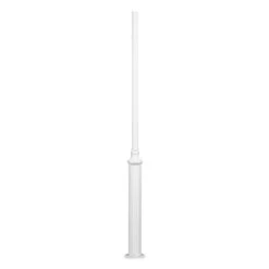 Konstsmide Draco 579-250 Outdoor Pole - Matt White - Alton Garden Centre