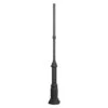Konstsmide Hercules 575-750 Outdoor Pole - Matt Black - Alton Garden Centre