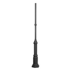 Konstsmide Hercules 655-750 Outdoor Pole Large - Matt Black - Alton Garden Centre