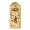 Outside In Birdberry Wall Clock & Thermometer 12 X 5" - Alton Garden Centre -Konstsmidee Shop products prodzoomimg10760