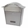 Sterling Classic Metal Post Box- Silver - Alton Garden Centre -Konstsmidee Shop products prodzoomimg1505