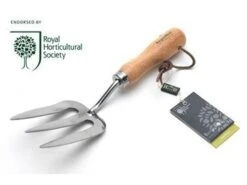 Burgon And Ball RHS Stainless Steel Hand Fork - Alton Garden Centre