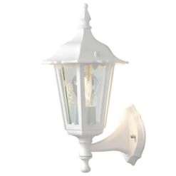 Konstsmide Firenze 7232-250 Wall Light - Matt White - Alton Garden Centre