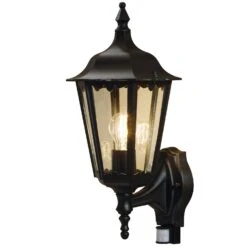 Konstsmide Firenze 7236-750 Wall Light - Matt Black - Alton Garden Centre