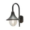 Konstsmide Bari 7237-750 Wall Light - Matt Black - Alton Garden Centre