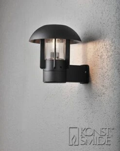 Konstsmide Heimdal 404-750 Wall Light - Matt Black - Alton Garden Centre -Konstsmidee Shop products prodzoomimg9790