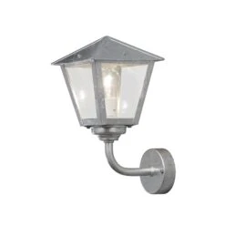 Konstsmide Benu 439-320 Wall Light - Galvanised - Alton Garden Centre