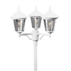 Konstsmide Virgo 573-250 Floor Lamp Head - Matt White - Alton Garden Centre