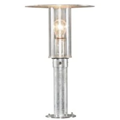 Konstsmide Mode 661-320 Pedestal Light - Galvanised - Alton Garden Centre
