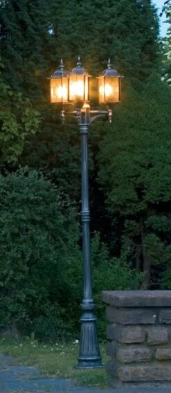 Konstsmide Milano 7244-759 Pathway Light - Black - Alton Garden Centre