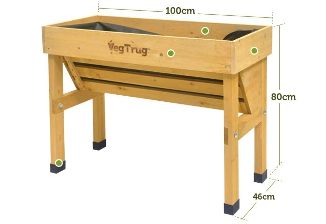 VegTrug: Wall Hugger Natural ~1m - Alton Garden Centre 3 VegTrug: Wall Hugger Natural ~1m - Alton Garden Centre